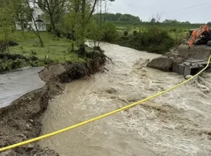 Tunceli’de sağanak yağmur sonrası şebeke suyu geçici olarak içme amacıyla kullanılamayacak