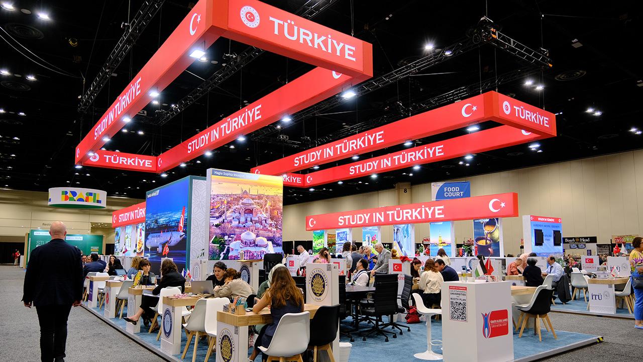 Türk üniversiteleri ABD’deki eğitim fuarında yeni iş birliklerine imza attı