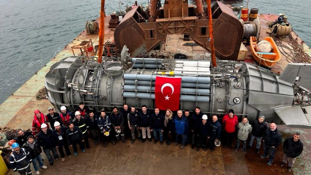 Türkiye’nin yerli mini denizaltısı Mavi Vatan’da yeni bir sayfa açtı