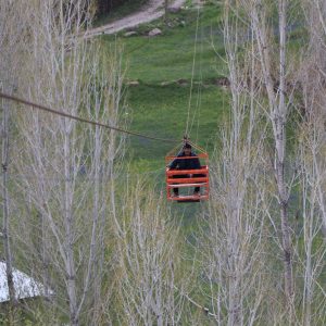 Vanlı Necmettin Direk, Karadeniz’den İlham Aldığı Elektrikli Teleferikle Ulaşımı Kolaylaştırdı