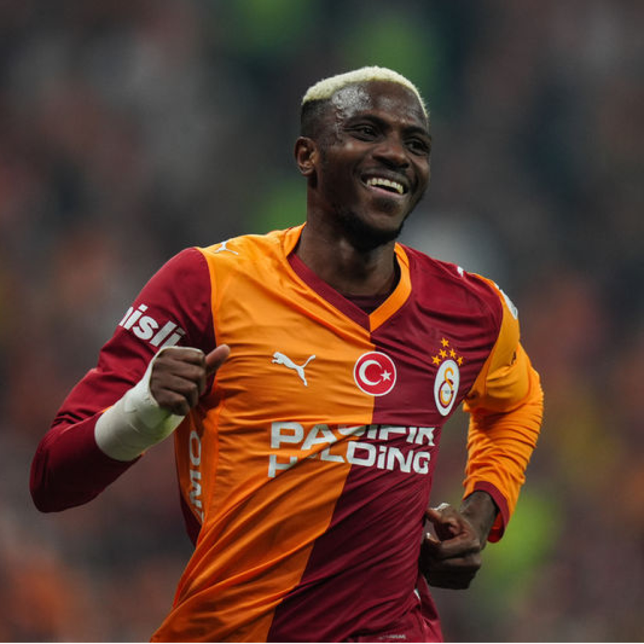Victor Osimhen Galatasaray taraftarının koreografisini unutulmaz bir anı olarak nitelendirdi