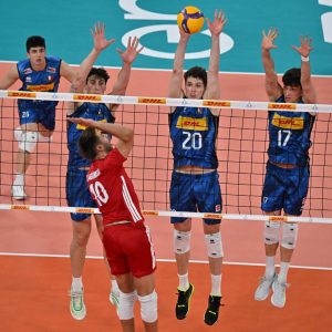 A Milli Erkek Voleybol Takımı İtalya’ya Karşı Muhteşem Zafer Elde Etti