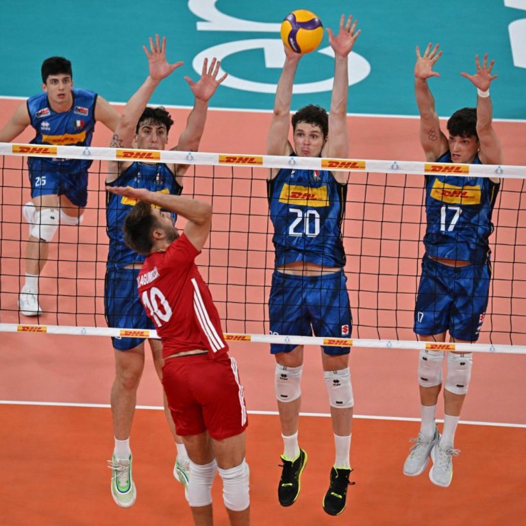 A Milli Erkek Voleybol Takımı İtalya’ya Karşı Muhteşem Zafer Elde Etti