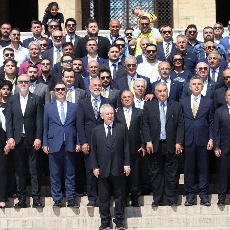 Aziz Yıldırım Ankara’daki temaslarında önemli isimlerle buluştu ve Anıtkabir’i ziyaret etti