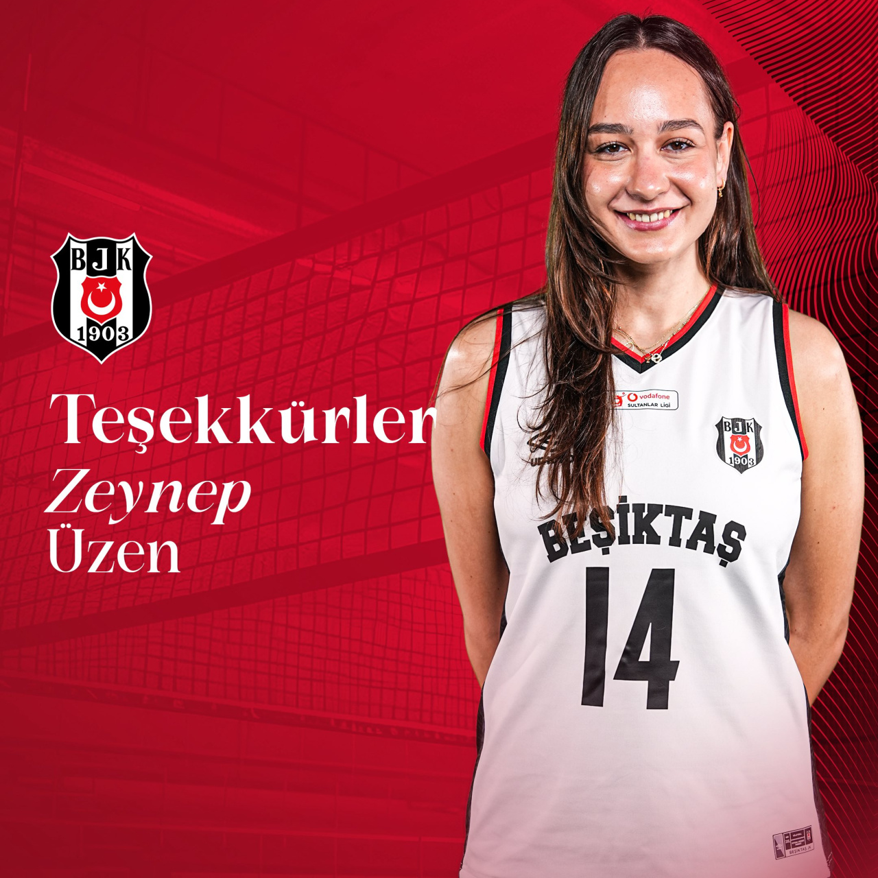 Beşiktaş Kadın Voleybol Takımı, Zeynep Üzen ile yollarını ayırdı