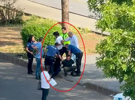 Diyarbakır Adliyesi önünde tartışma sonrası polise saldıran iki kişi tutuklandı