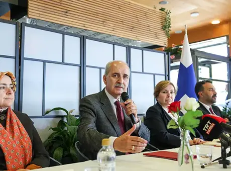 Kurtulmuş, Finlandiya’da Türk ve Tatar temsilcilerle güçlü bağlar inşa etti