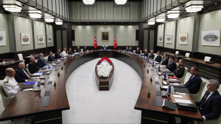 Milli Güvenlik Kurulu terörsüz bölge hedefleri için kararlılığını açıkladı