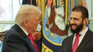 Suriye Cumhurbaşkanı Ahmed Şara ile ABD Başkanı Trump kritik bölgesel konuları masaya yatırdı