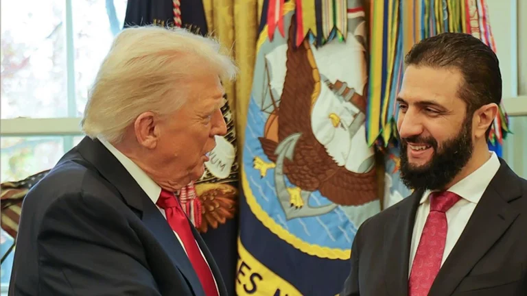 Suriye Cumhurbaşkanı Ahmed Şara ile ABD Başkanı Trump kritik bölgesel konuları masaya yatırdı
