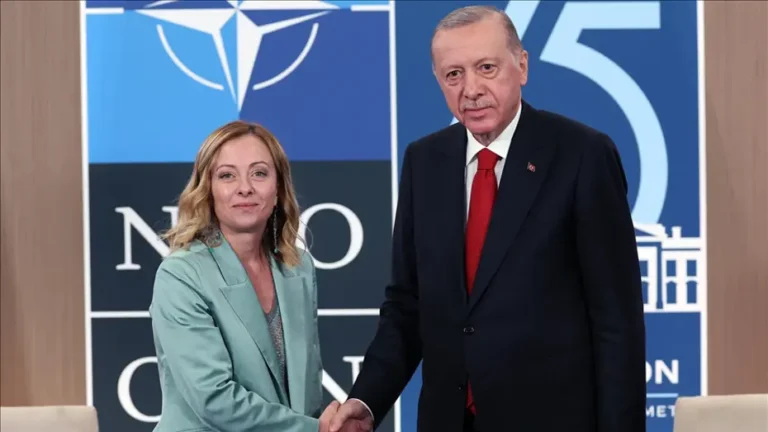 Cumhurbaşkanı Erdoğan ve İtalya Başbakanı Meloni Türkiye-İtalya ilişkilerinde yeni adımları görüştü
