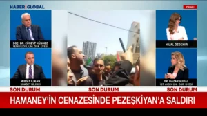İran’da Hamaney’in cenazesindeki protokolde protestocular gerilim yarattı