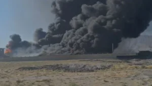 İran’ın Loristan Rafinerisinde Yedek Tankların Alev Almasıyla Yangın Paniği Yaşandı